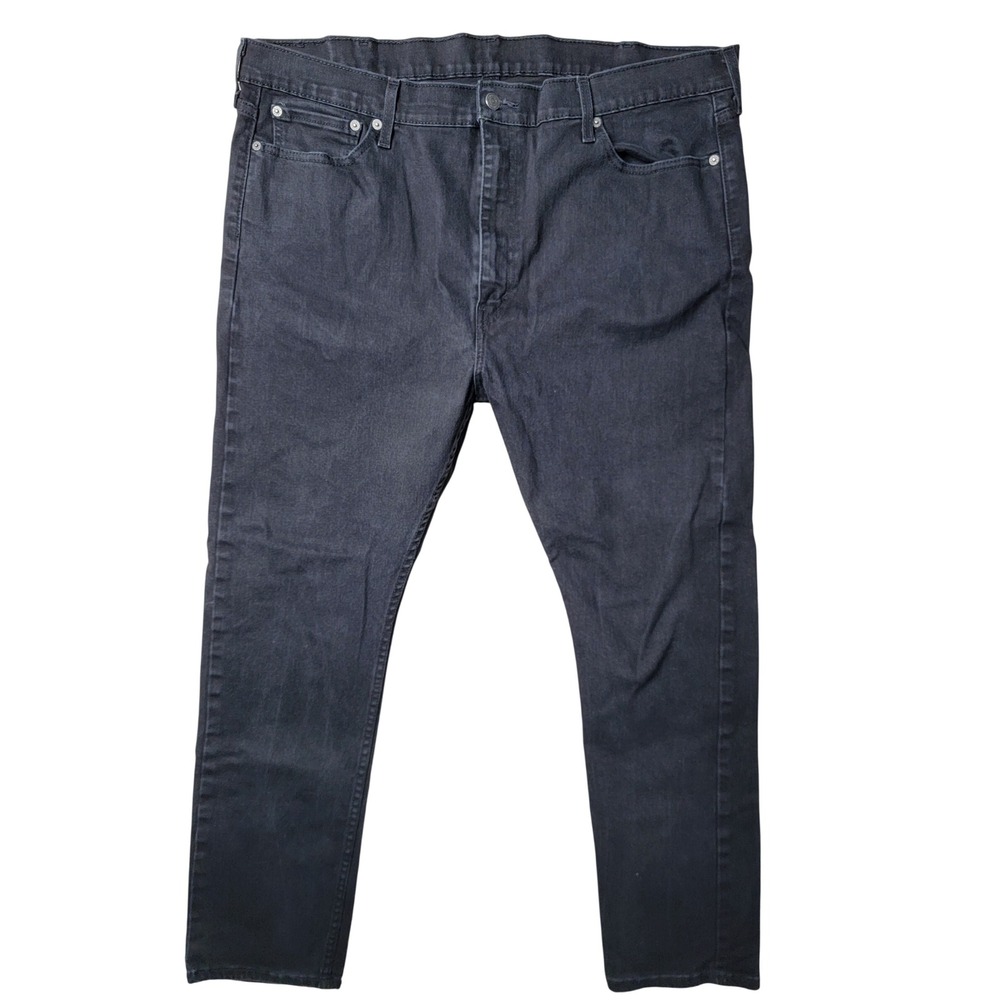 Levi's 517 Bootcut Jeans Mens 42x30 Cotton Denim Black Edgy Urban Cowboy Rodeo